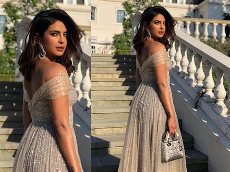 Royal Wedding Reception: Priyanka Chopra Oozes Elegance in a 